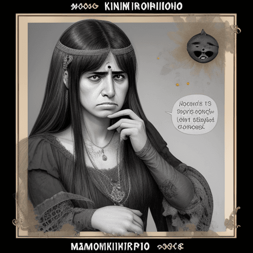 AI generated: Mono Kriptoniano Triste