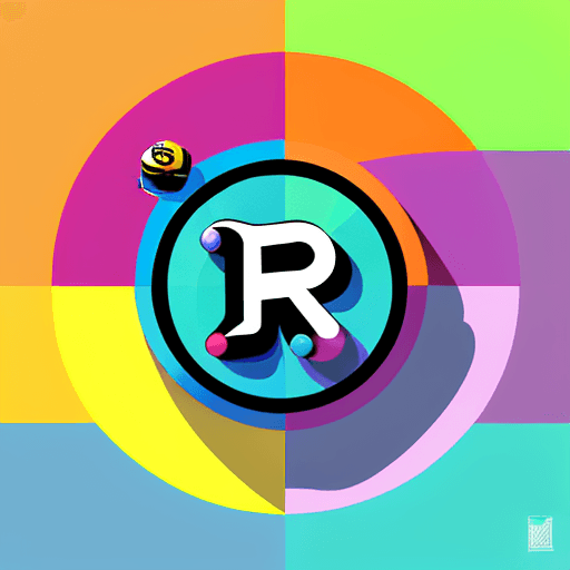 AI generated: Design a playful, retro-modern logo that incorporates a magic ball as the central character, followi...