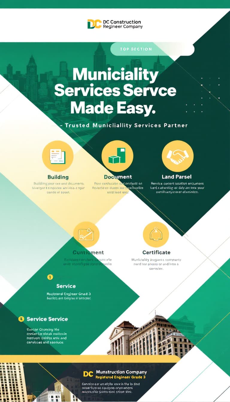 AI generated: Eye-Catching Poster Design Concept for Municipality Services
1. Visual Style & Color Scheme
Colors: ...