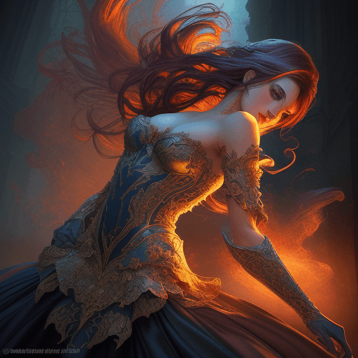 AI generated: "((Best quality, masterpiece):1.2), An incredibly detailed and stunning artwork with dynamic composi...