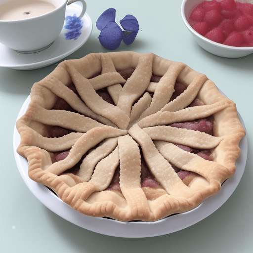 AI generated: pies w bluzie trzymający piłke w pysku w parku rozrywki
