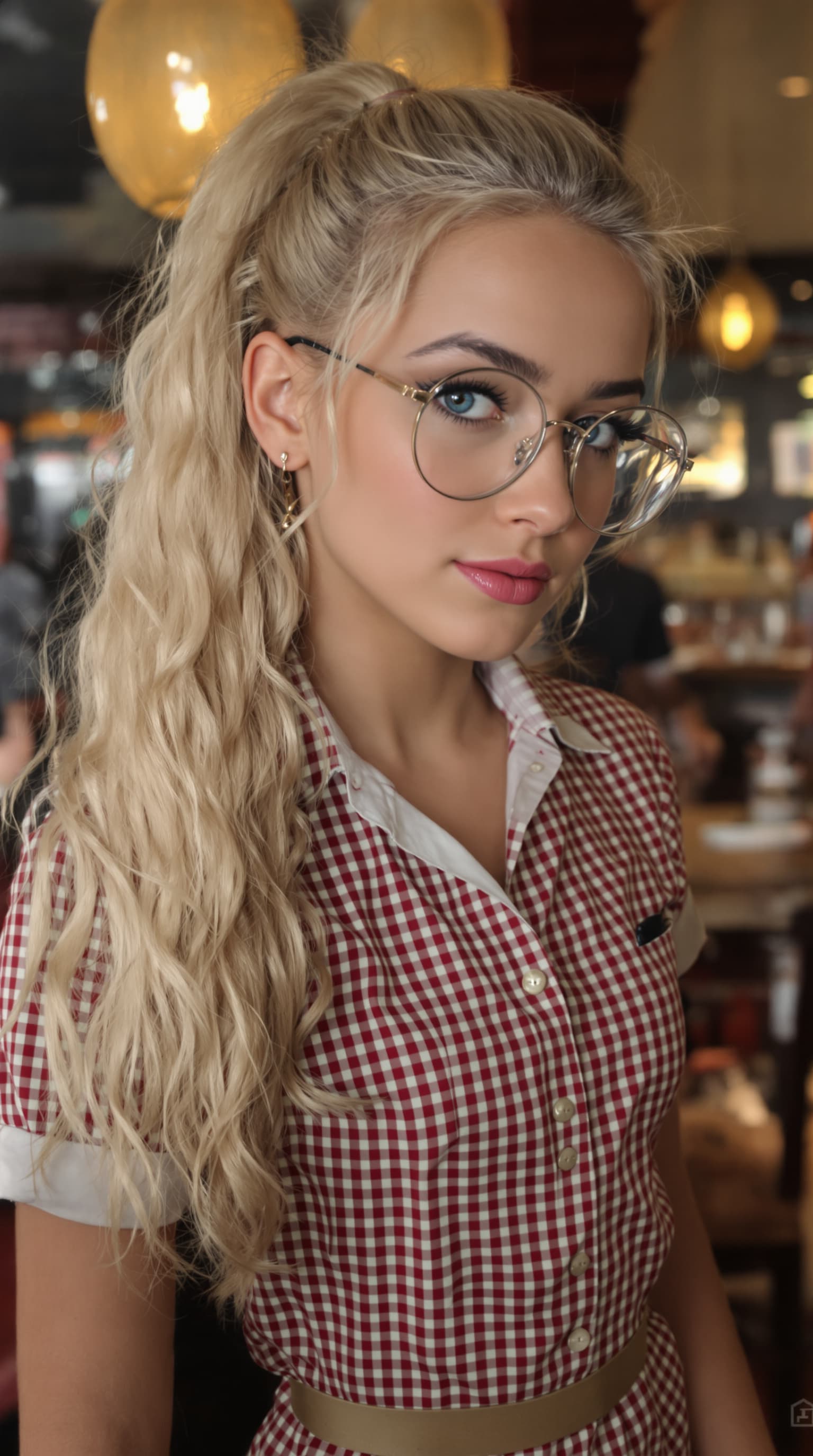 AI generated: A professional photograph captures one of the most beautiful sixth-grade girl in the world, Freya Al...