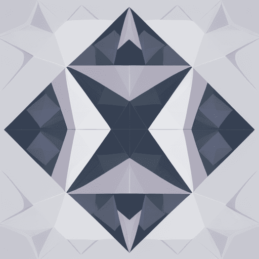 AI generated: Low poly patterns are a type of modern geometric pattern design using less predictable configuration...