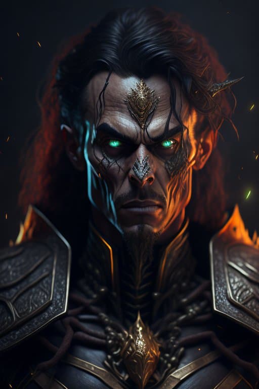 AI generated: (extremely detailed 8k wallpaper), a medium shot photo of a fearful necromancer, Intricate, High Det...