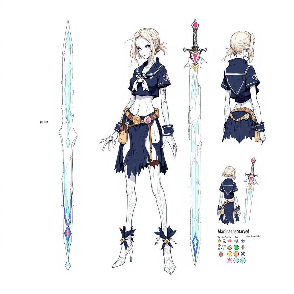 AI generated: Here are optimized **AI prompts** for generating **character sheets** and **expression sheets** with...