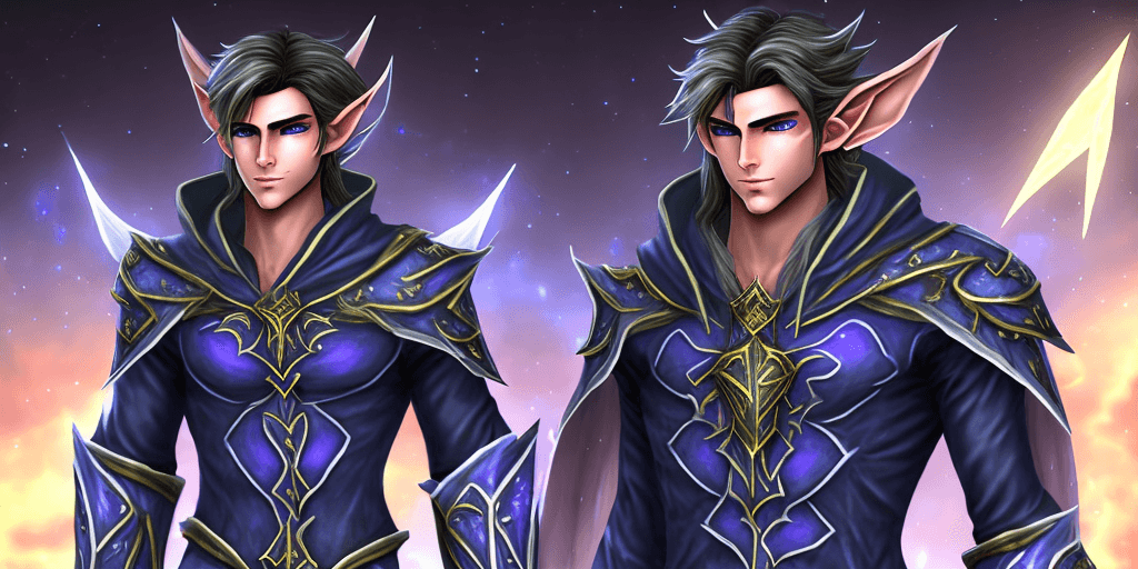 AI generated: <lora:nightelf-10:0.5> nightelf  <lora:ElementalMagicAIv2-000008:0.5> WeatherMagicAI <ti:kkw-el-Ligh...