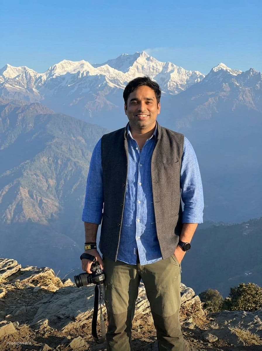 AI generated: isme acha sa mountains ka view ho background me ,,,or jo achi se pose ho usme convert kr dena,, or j...