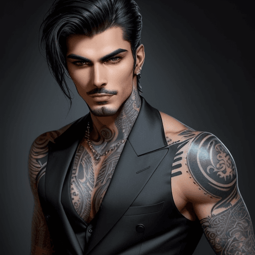 AI generated: Sarawat:

#charismatic
#mysterious
#handsome
#soulful
#cool
#alluring
#enigmatic
#mesmerizing
#tanta...