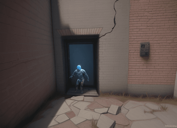 AI generated: Trapped_In_Wall, stuck in wall, <lora:Trapped_In_WallV2:0.8> DreamArtistBADHAND, five fingers,  bric...