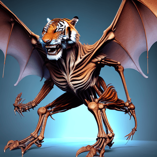 AI generated: The humanoid monsters are 8 feet tall.  they have no hair or feathers.  Their wings are wide and lea...