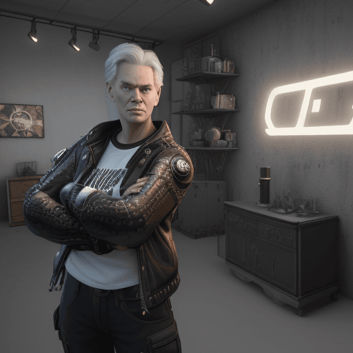 AI generated: Kopf-Foto, eine Person, Posing, eine Kamera, Vintage-Design, warme Akzente und eine lebendige Farbpa...