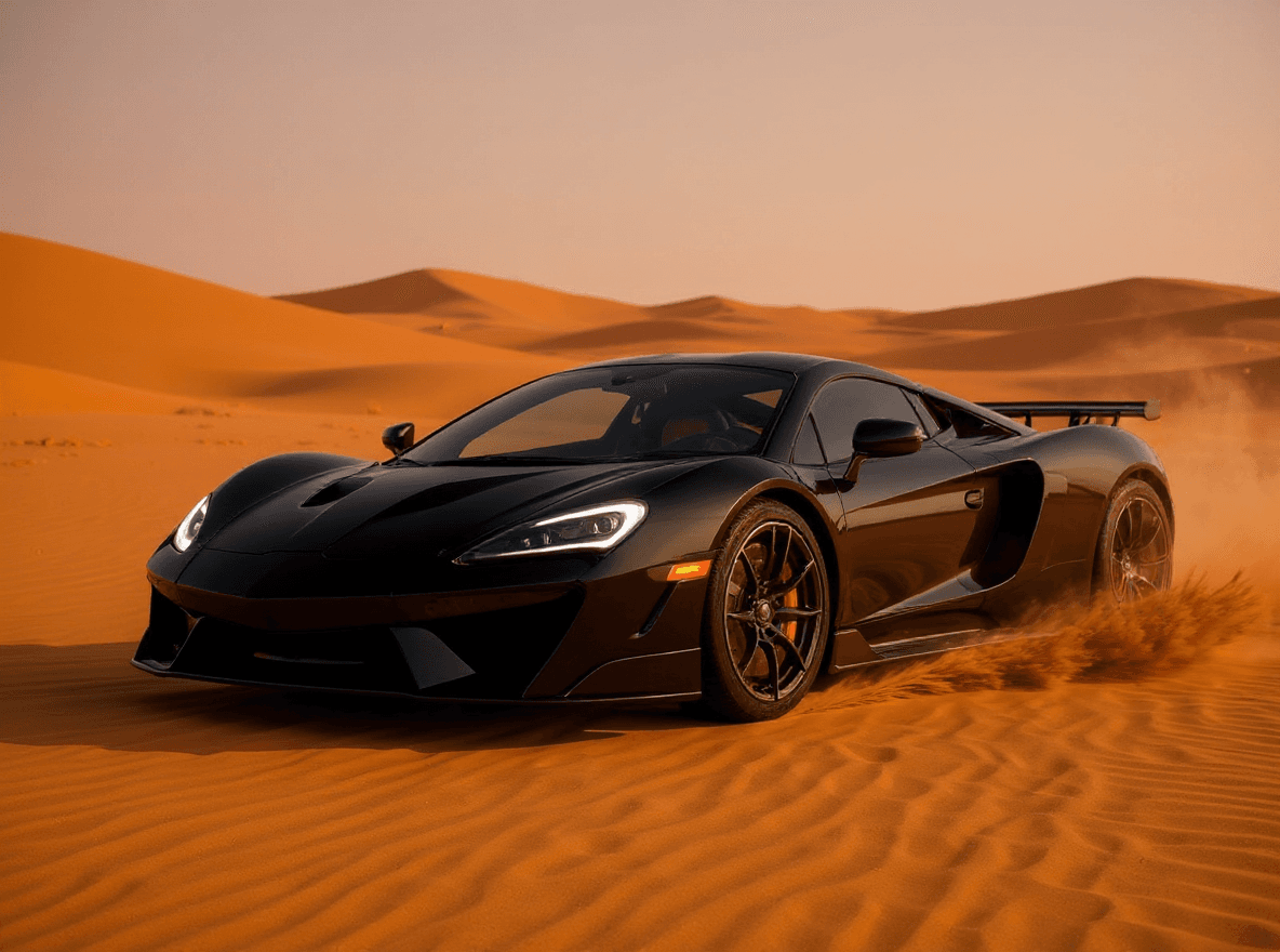 AI generated: in the desert