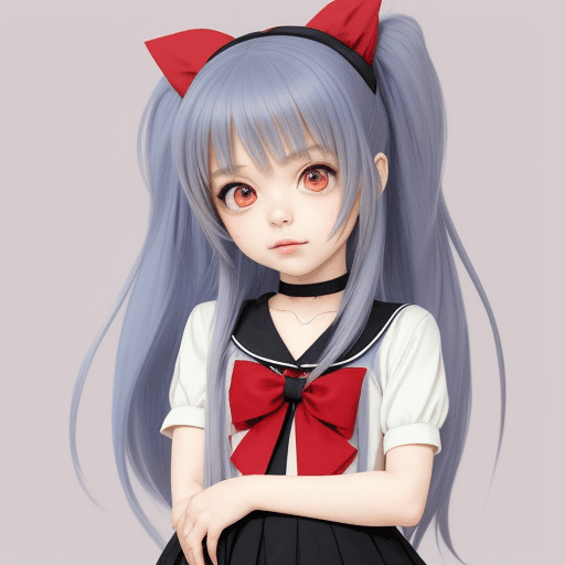 AI generated: anime loli girl 