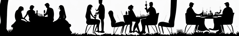 AI generated: This is a photograph of adult birthday party in a (backyard:1.1). Several people around her are drin...