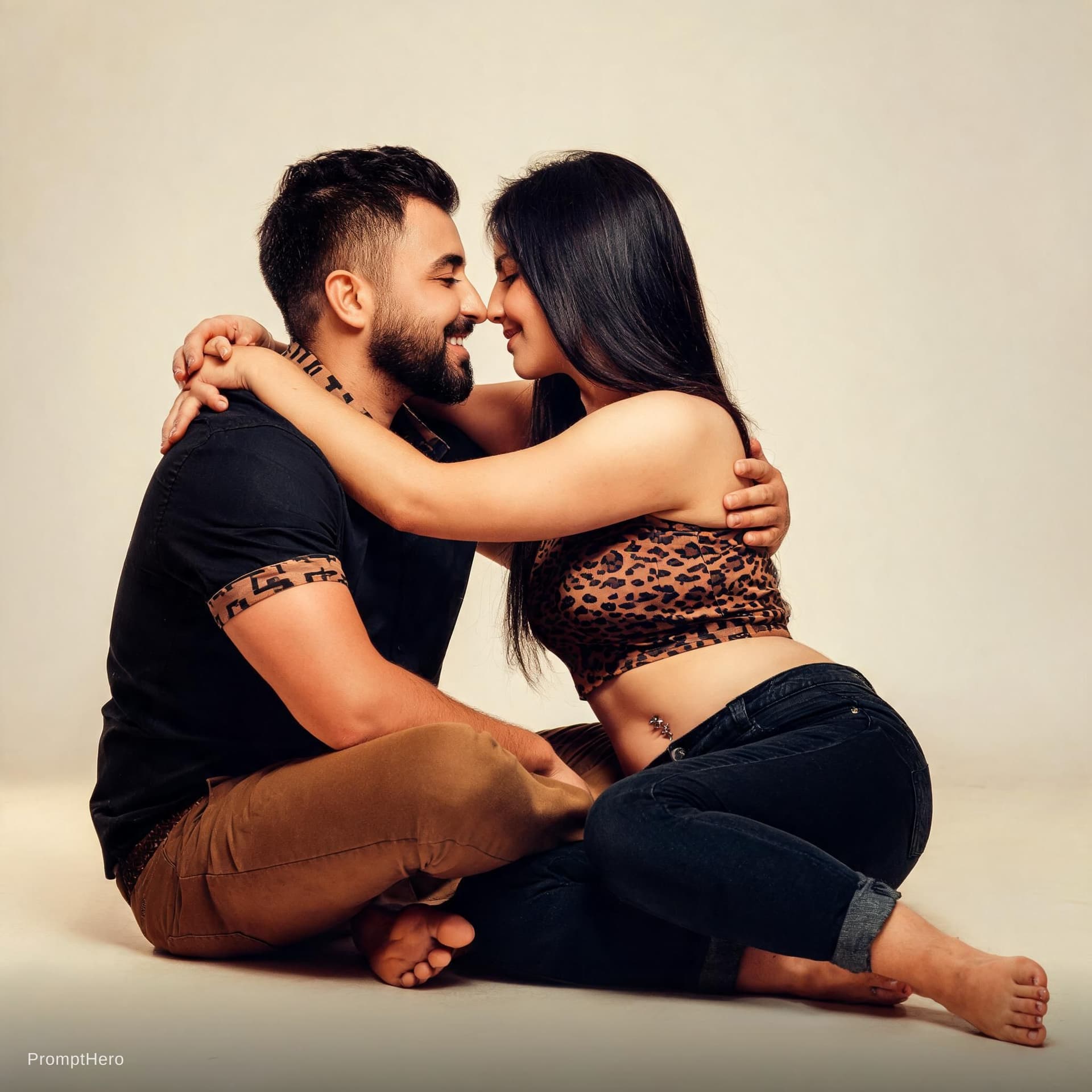 AI generated: **Prompt adaptado (mantendo cenário e pose do prompt base, mas com as pessoas da nova foto):**

Ultr...
