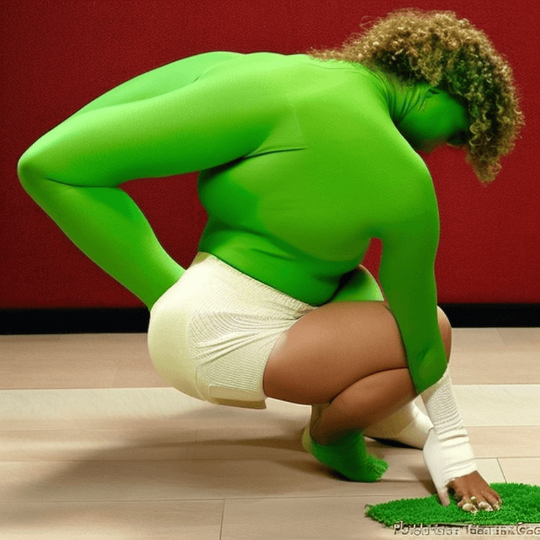 AI generated: 
((green skin)), ((green face)), (Beautiful woman full body green), Professional RAW color photo, Re...