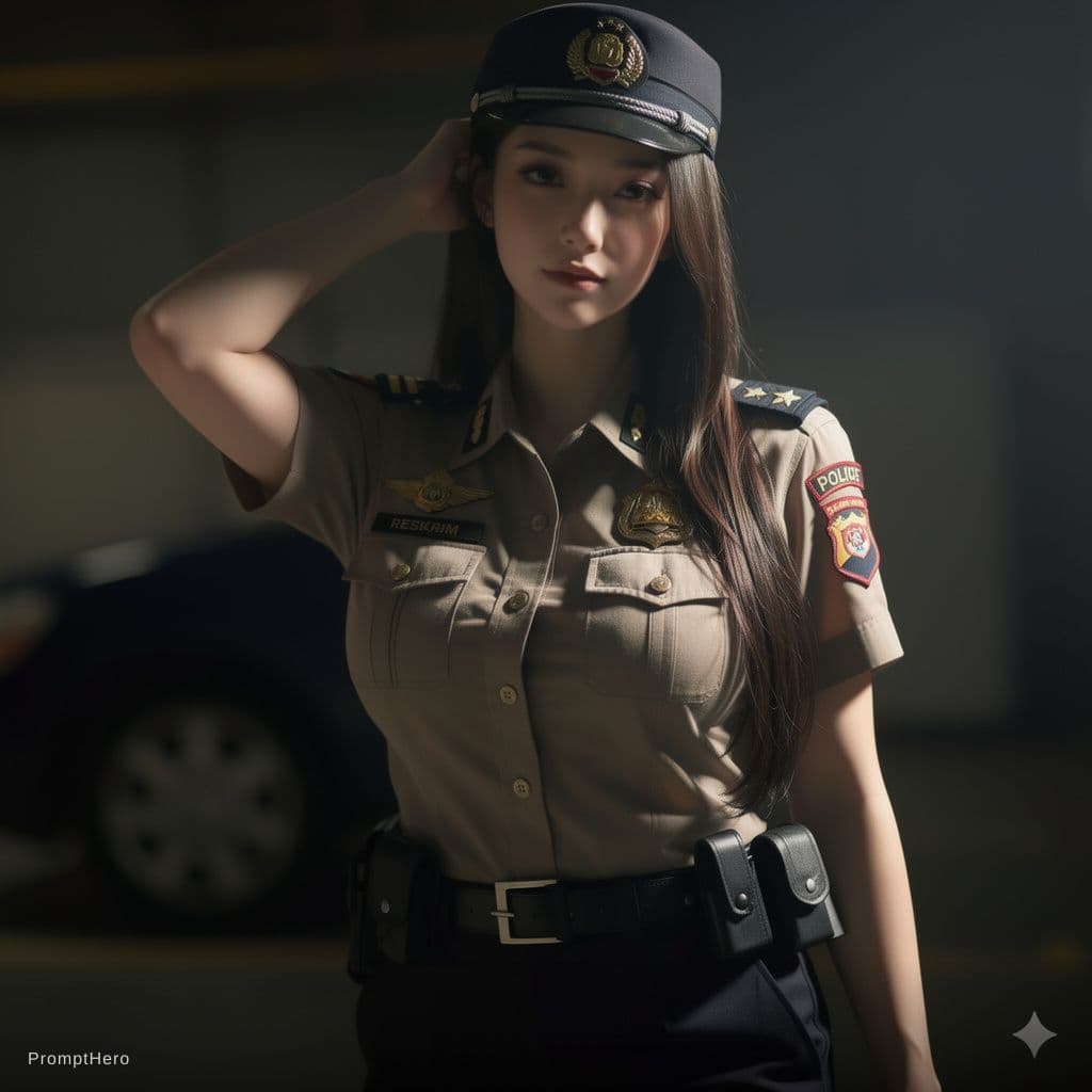 AI generated: Lepas seluruh pakaiannya