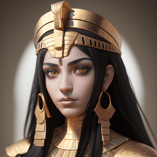 AI generated: Isis god of egypt ::5 Premium Portrait Photography::4 well-lit, sharp-focus, high-quality, artistic,...