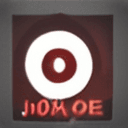 AI generated: simple white red color GUI folder icon with a circle print