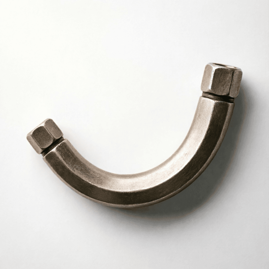 AI generated: A curved Allen key formed as a smile
