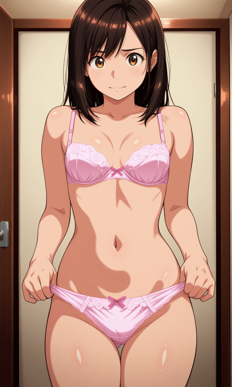パンツを履く/dressing panties - Image 1