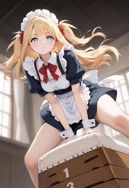 [SDXL&Pony] vaulting horse / 跳び箱 - Image 4