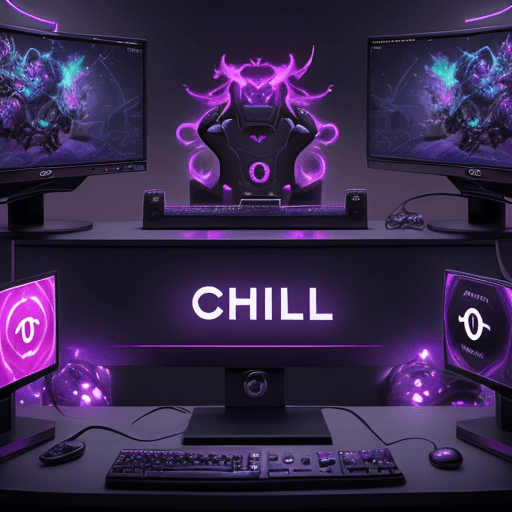 AI generated: I want to create a logo for my twitch chanel, my chanel name is "Nerzou" , it is mostly gaming and m...