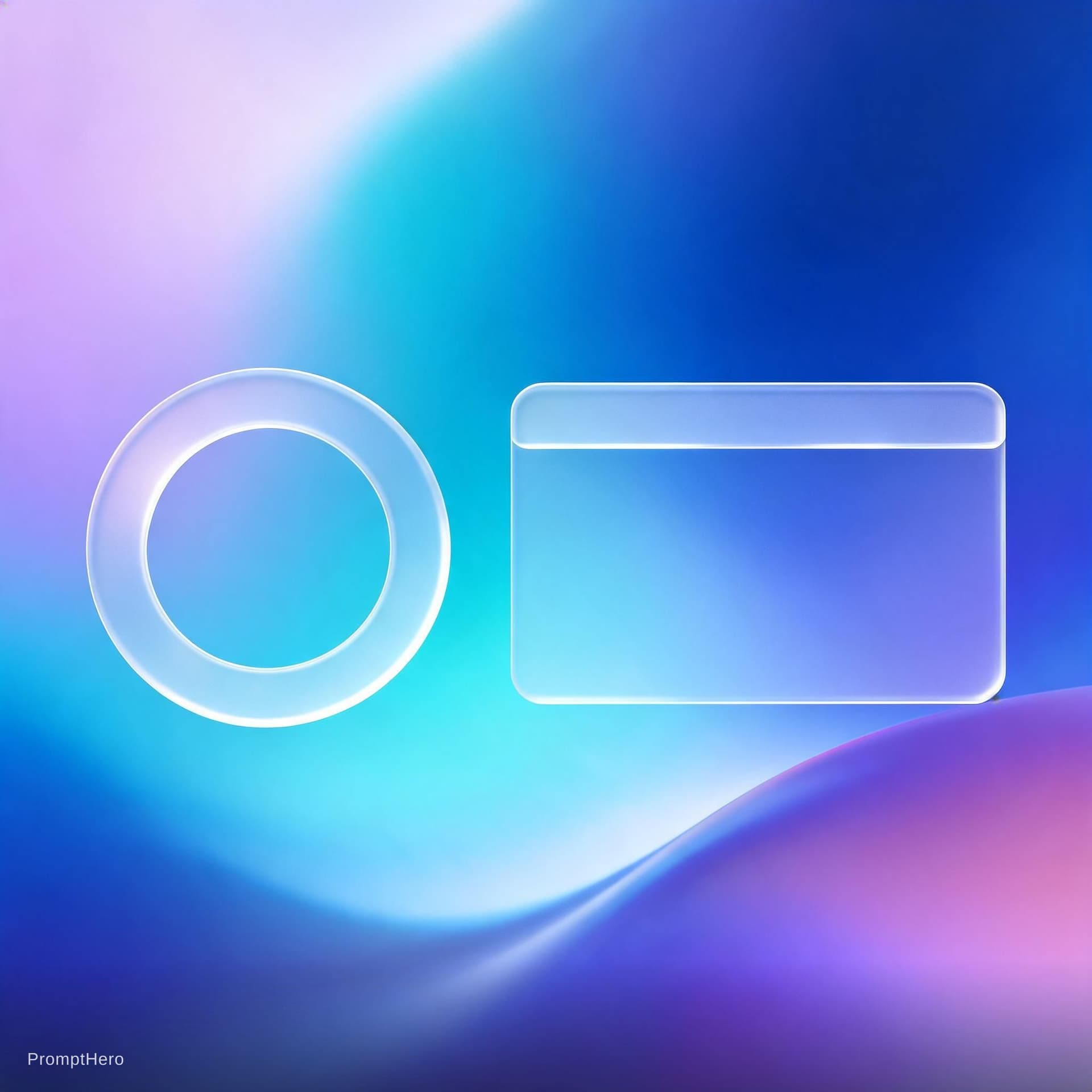 AI generated: Abstract 3D motion graphics background for YouTube end screen. Soft, flowing gradients in pastel pur...