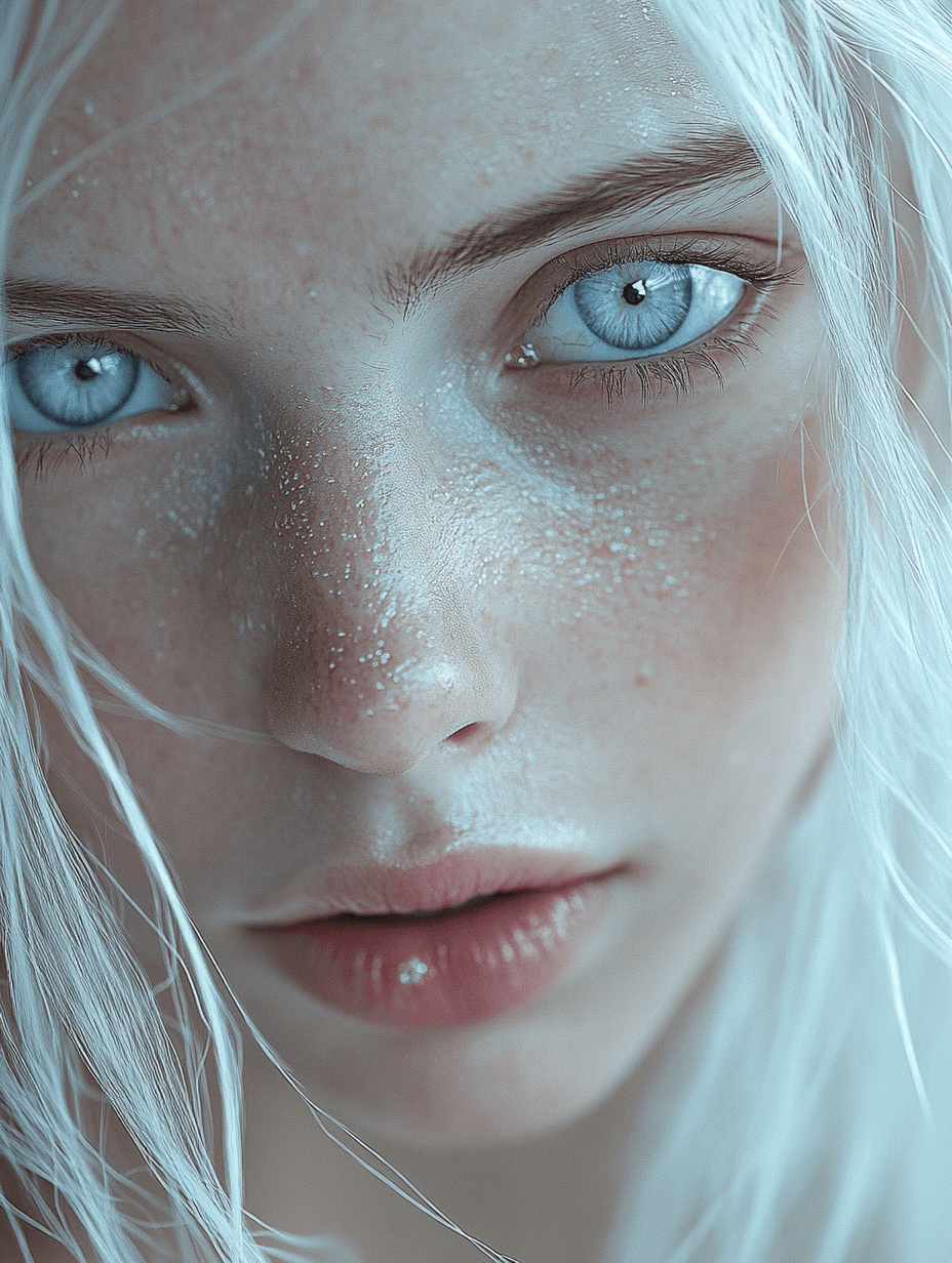 AI generated: 
A stunning, photo-realistic close-up captures the face of a beautiful elven girl. Her lovely, beau...