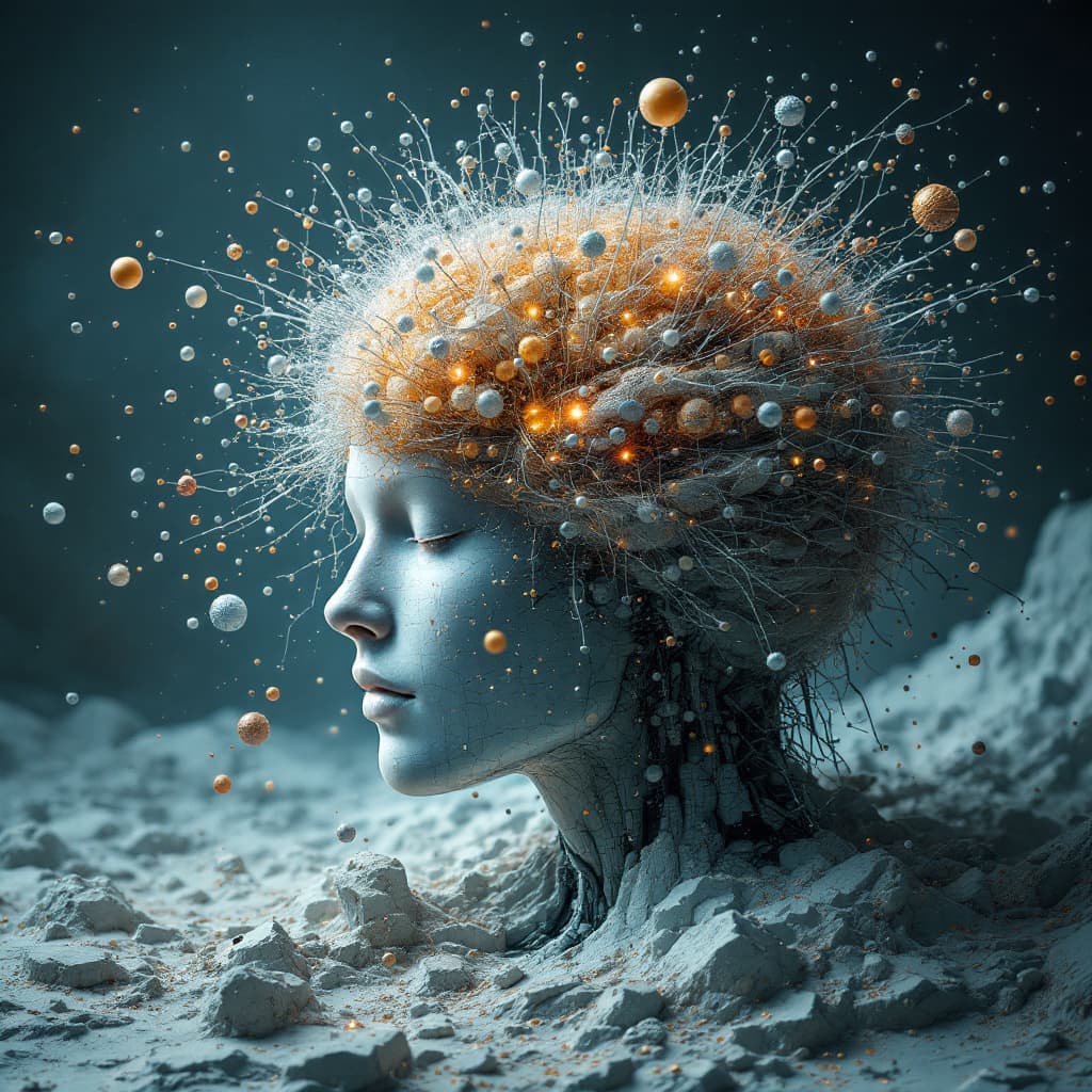 AI generated: unstable diffusion, AI, artificial inteliigence, mind