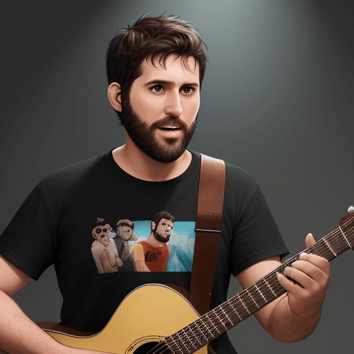 AI generated: Create a pixar-style image of a 30-year-old man, short straight black hair, short beard, light brown...