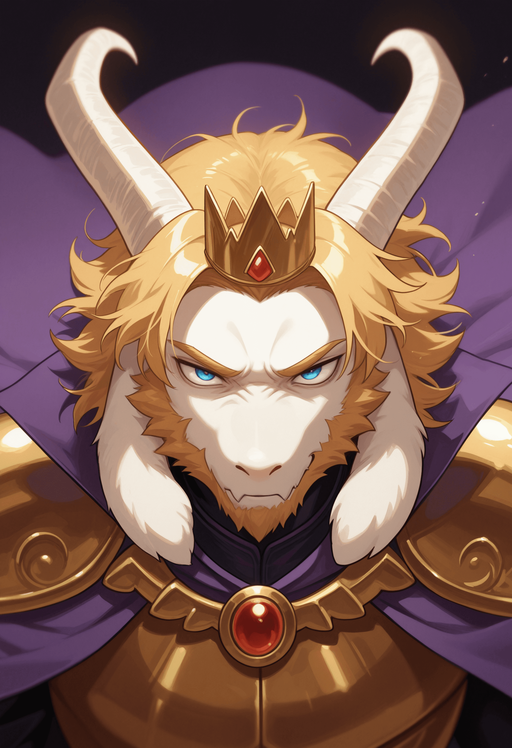 Asgore Dreemurr (Illustrious/Pony) - Image 2