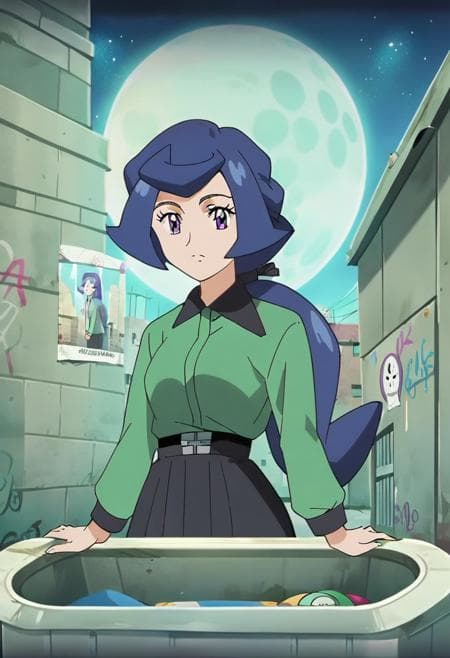 Chrysa / Kikuna (キクナ) Pokemon Anime