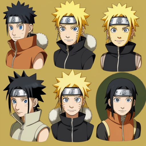 AI generated: Naruto in the style of studio ghibli