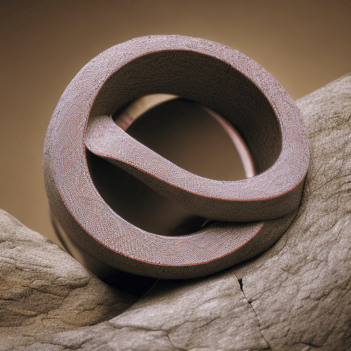 AI generated: Möbius strip , highly detailed photography