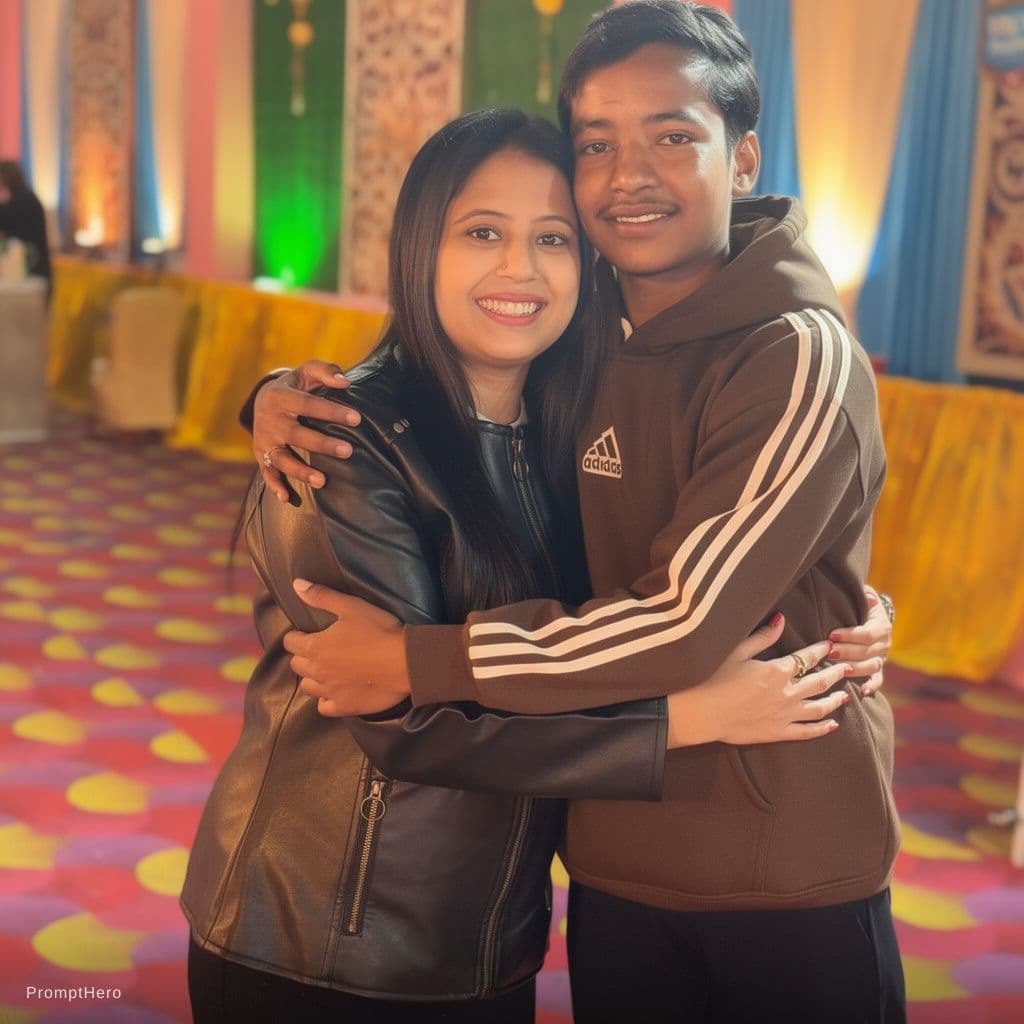 AI generated: the man squeezes slowly with his body on the woman's big ass 
