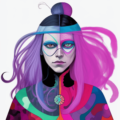AI generated: Shade the Changing Woman.