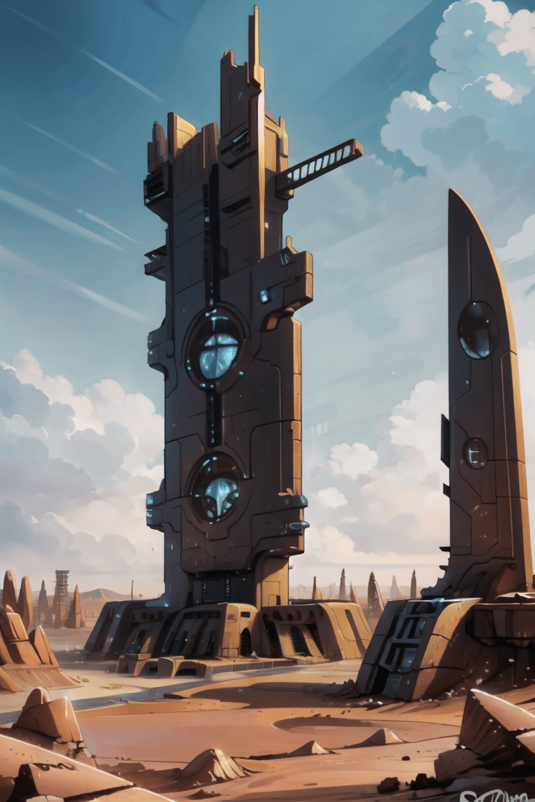Tau Style & Buildings (Warhammer 40K)