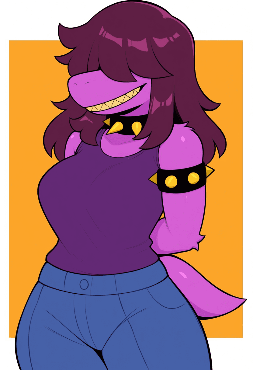 Susie - Deltarune (Anima/Illustrious) - Image 1
