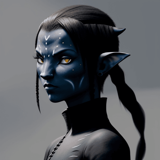 AI generated: black avatar