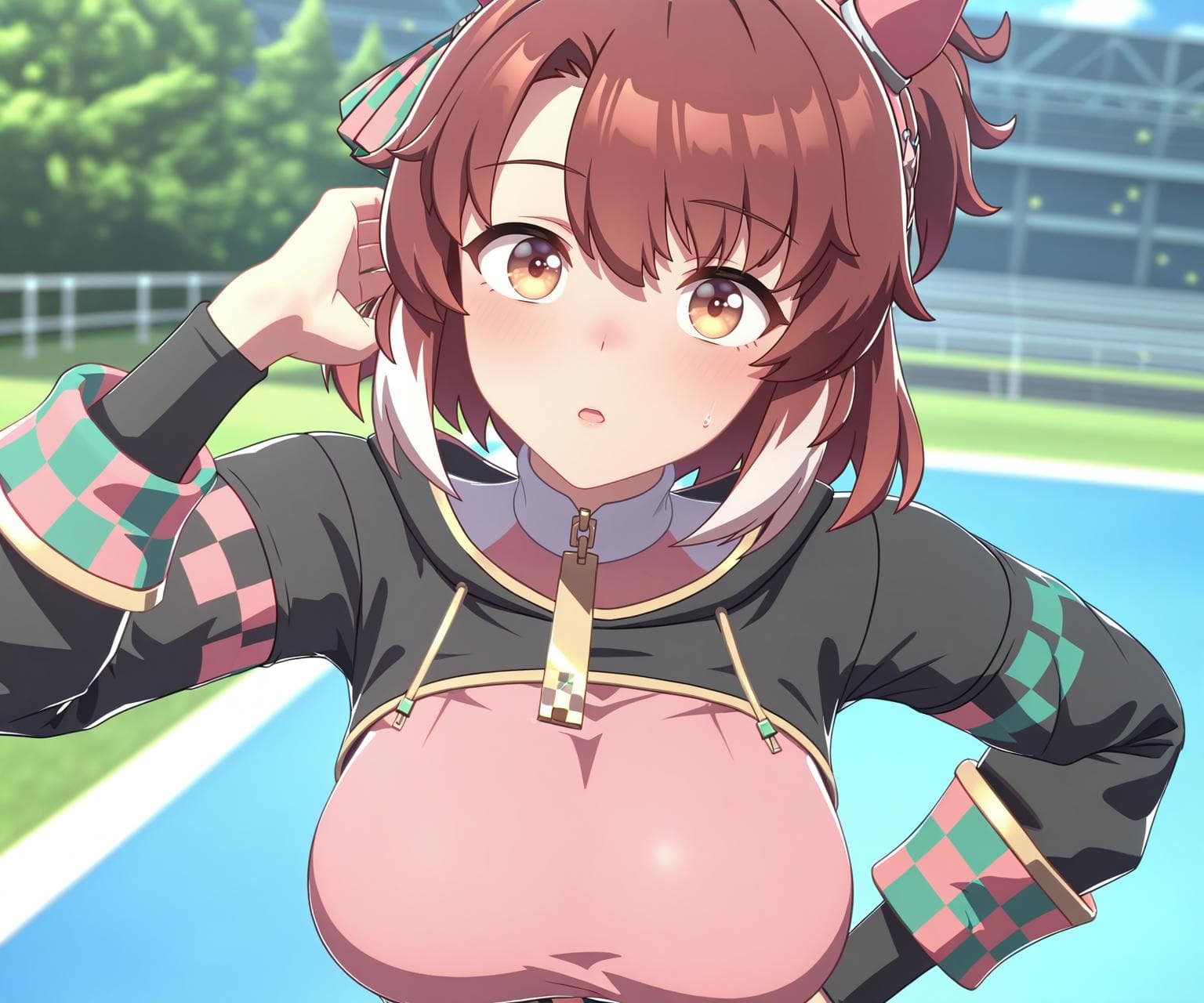 Dantsu Flame (Umamusume) in game style 3D ILL-v2