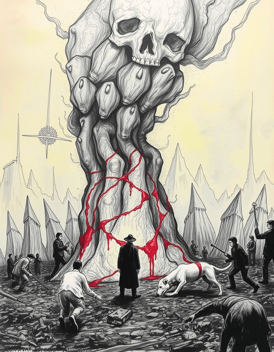 AI generated: Oh the burden bleed, it was the world on fire. No-one eating bodies so I was wrong to leave to avoid...