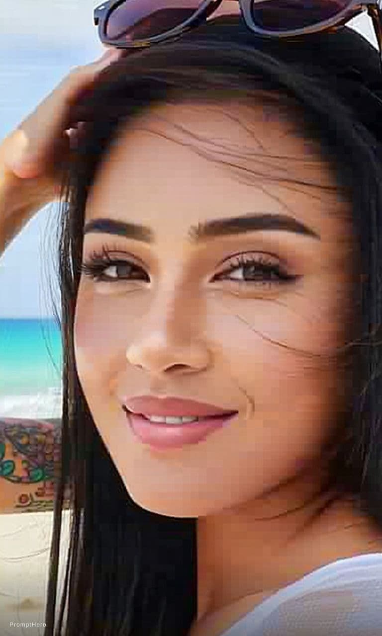 AI generated: MENGUBAH WAJAH SESUAI FOTO, MENGUBAH BIKINI JADI WARNA PUTIH