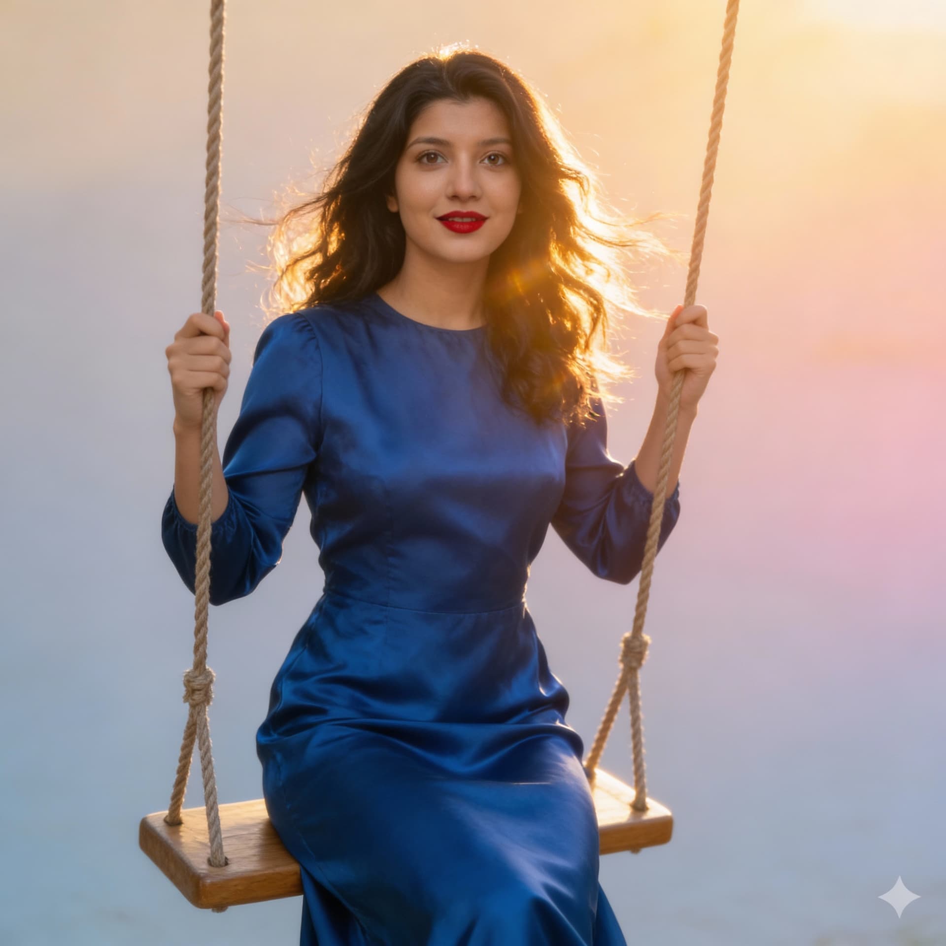 AI generated: "Image is high resolution full-hight vertical fine art portrait,Sony A1 and 120mm lens,capturing a l...