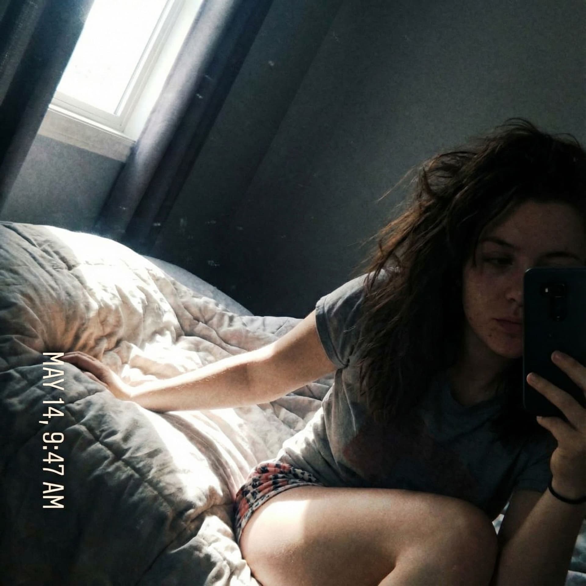 AI generated: (SORA)
Take an ordinary and unremarkable iPhone selfie, with no clear subject or sense of compositio...