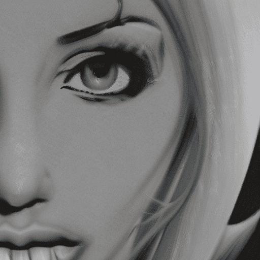 AI generated: Photo of a hyper realistic beautiful  blonde girl 