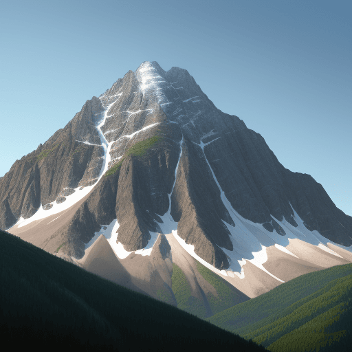 AI generated: A photo-realistic image of Mount Godwin-Austen
mountain in summer without people.