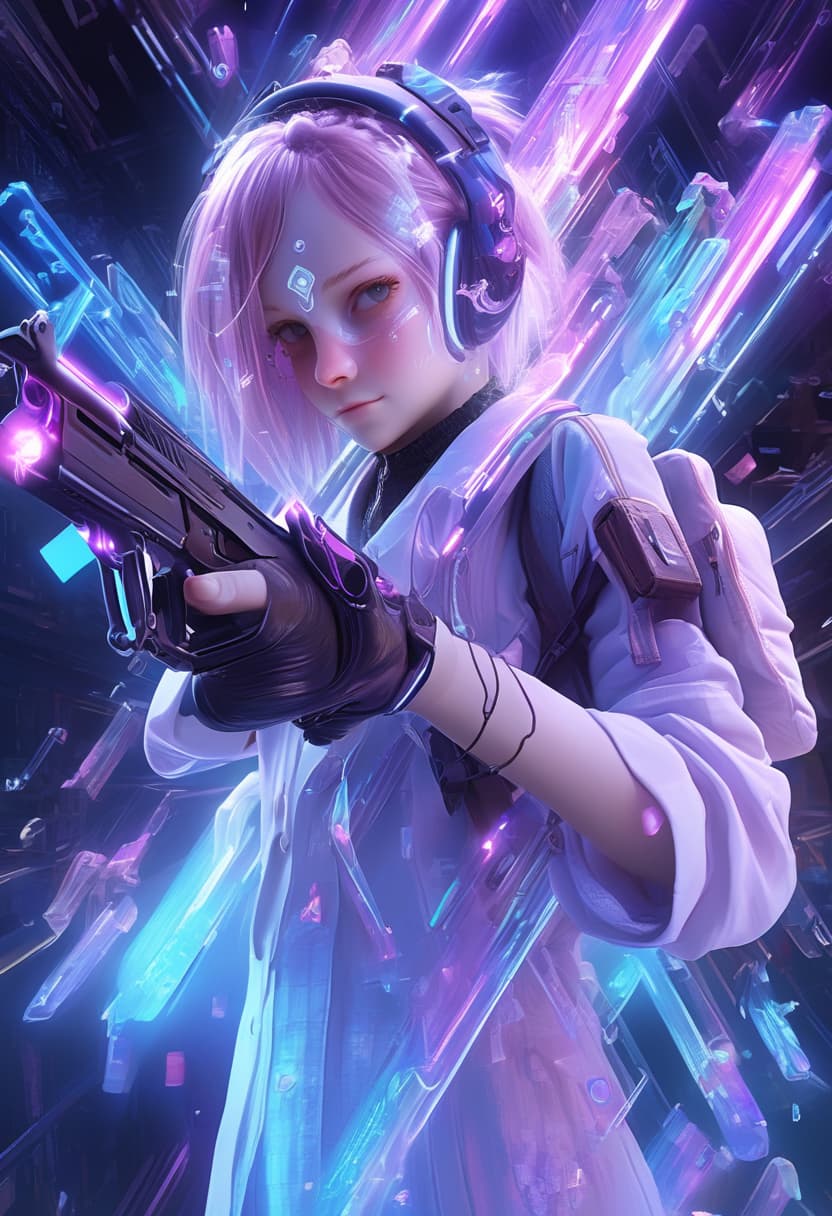 AI generated: augmented highly real, A female young-adult worth defending, viewer should feel like she is worth pr...