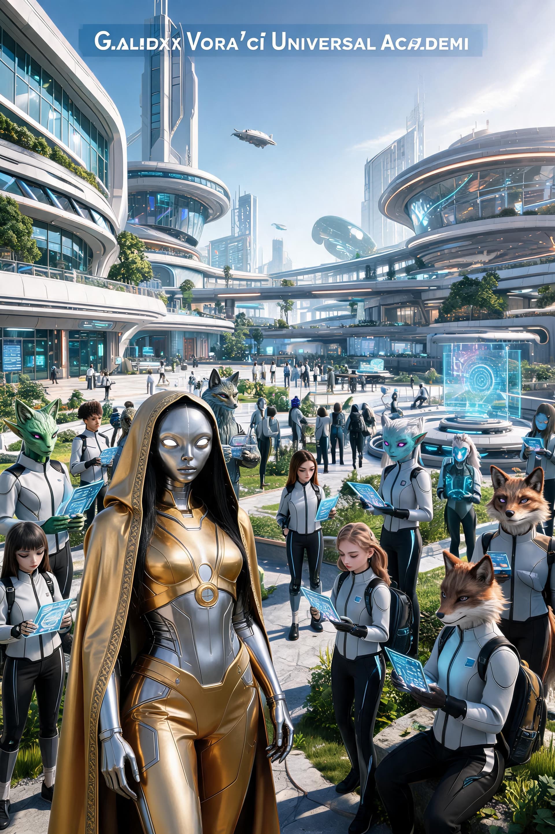 AI generated: Galaxial Vora'di Universal Academia
Prompt
Create a highly cinematic, ultra-realistic scene depictin...