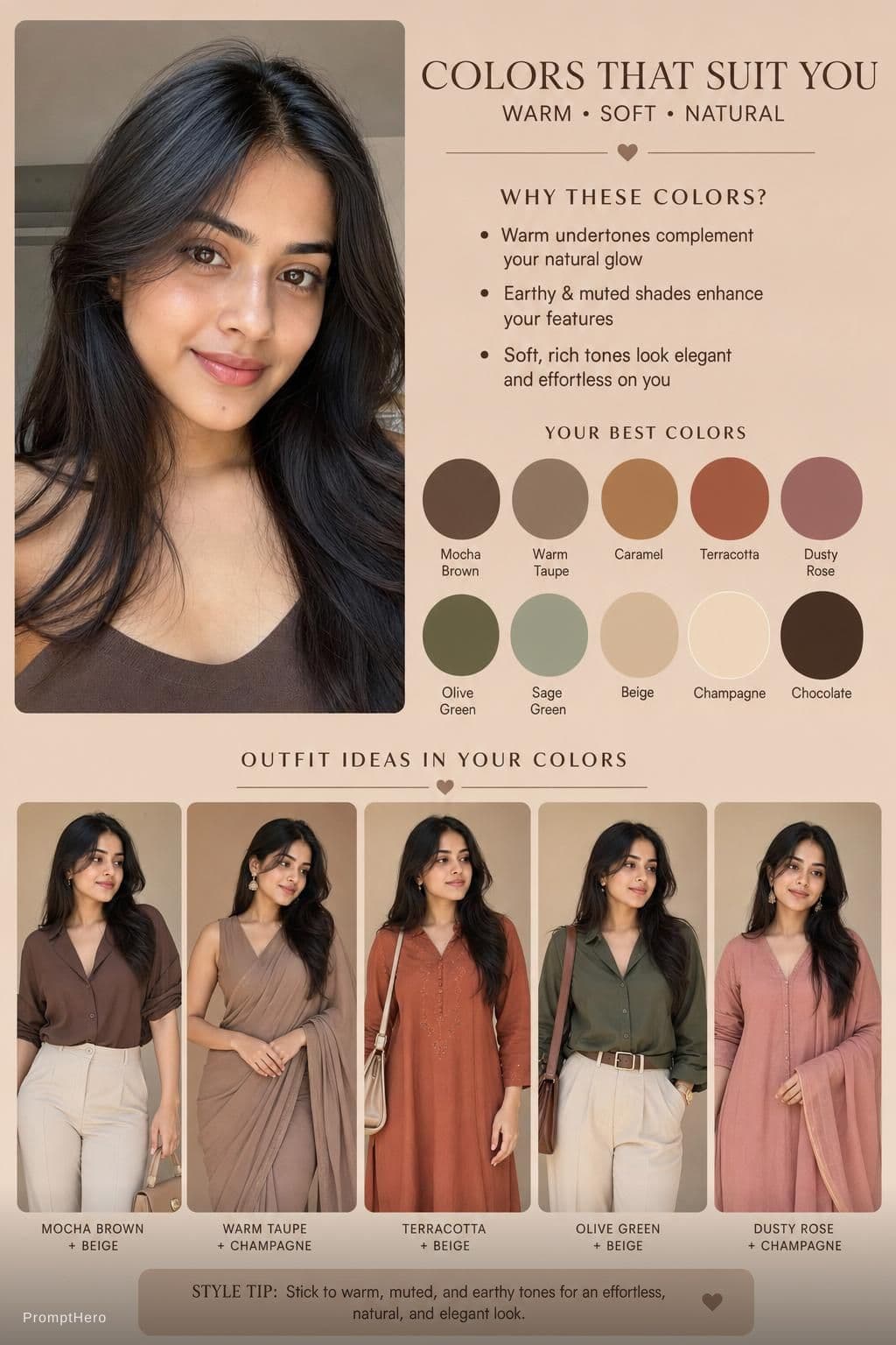 AI generated: create a same color which suits my skin color
